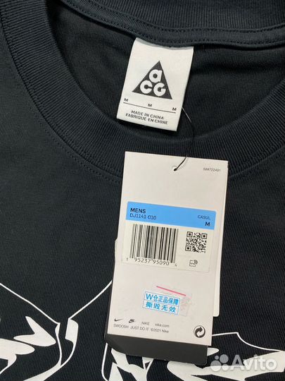 Nike ACG Volcano Tee Лонгслив с принтом Новый