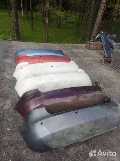 Бампер skoda fabia