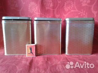 Жестяные банки для круп(СССР)