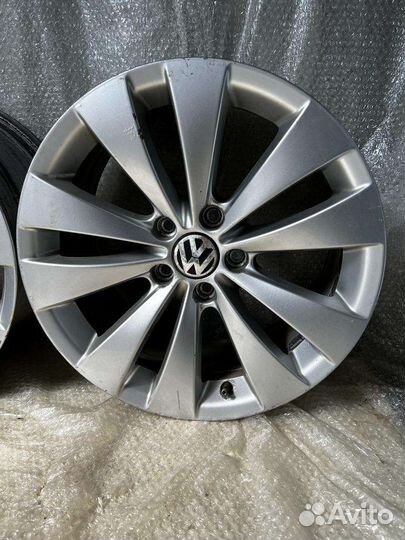 Диски r 17 5*112 ц.о.57,1 Volkswagen оригинал