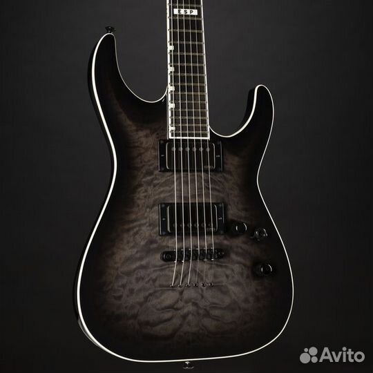 ESP E-II Horizon NT-II See Thru Black Burst