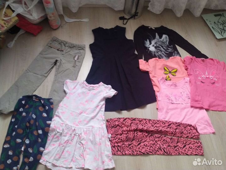 Вещи пакетом на девочку