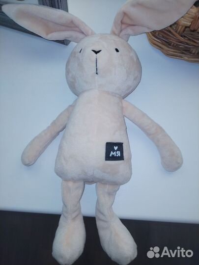 Зайчик новый 30 см