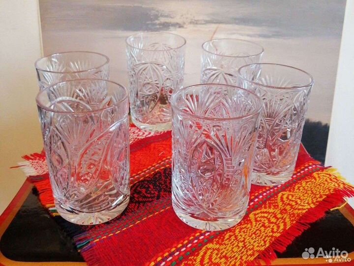 Гусь хрустальный стаканы