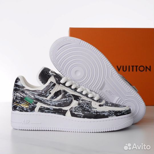 Кроссовки Nike air force Louis Vuitton