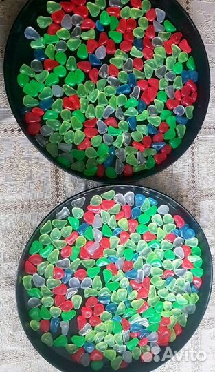 Камни светящиеся в темноте для аквариума