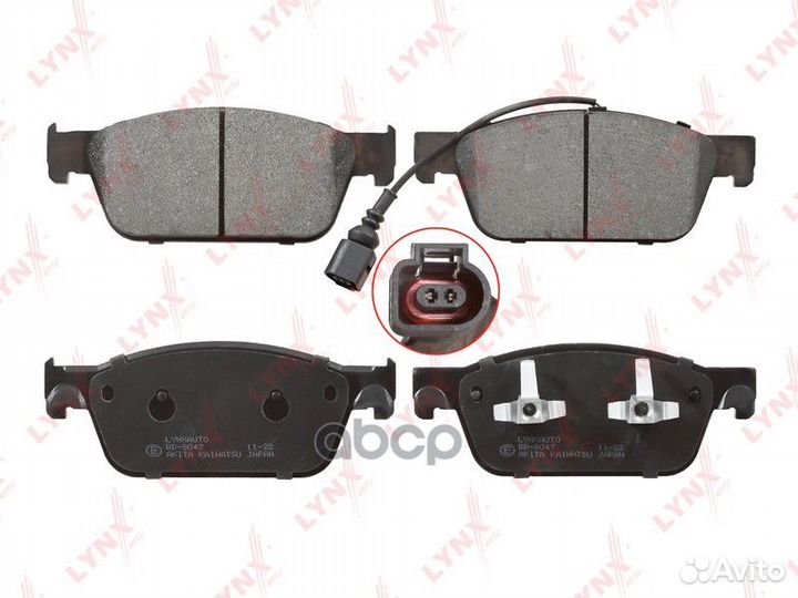 BD-8047 Колодки тормозные VW multivan V/transpo