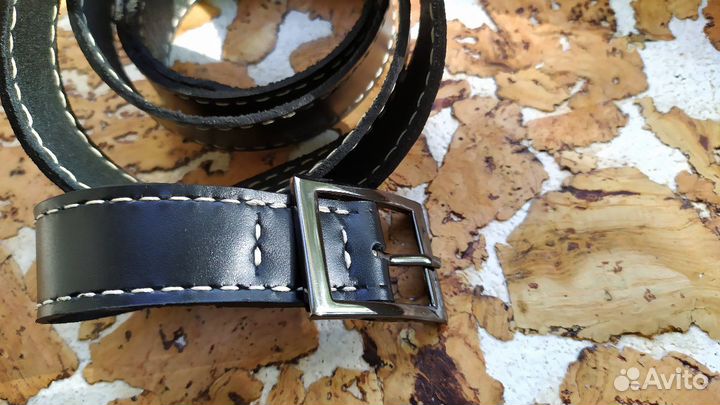 Ремень кожаный. Ручная работа