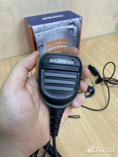 Рация Baofeng UV-9R PRO с тангентой Baofeng