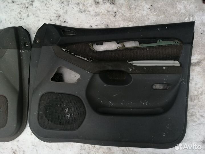 Обшивка передней двери Toyota LC Prado 120