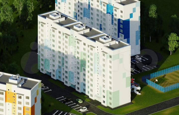 2-к. квартира, 61,7 м², 5/10 эт.