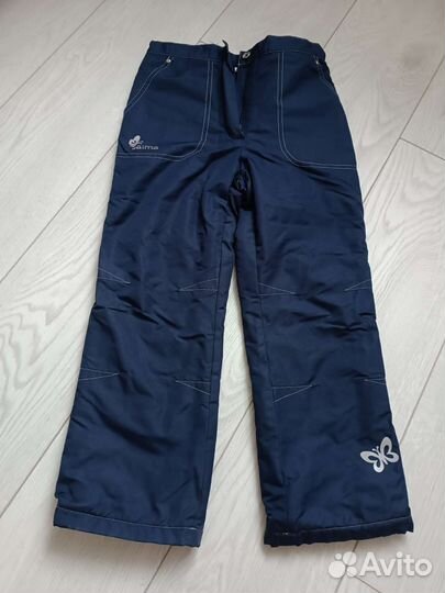 Теплые брюки для девочки