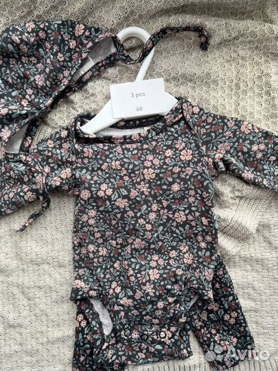 Комплект на девочку h&m с боди