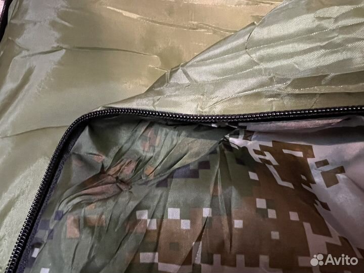 Зимний спальный мешок армейский камуфляж -20