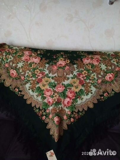 Павловопосадский платок шаль