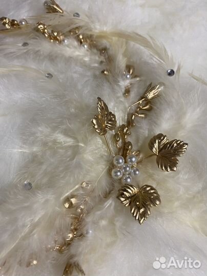 Диадема с жемчугом прокат