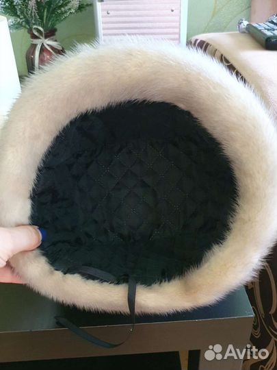 Шапка норковая женская