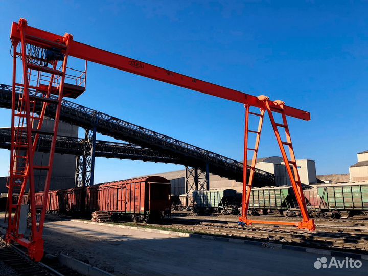 Кран козловой