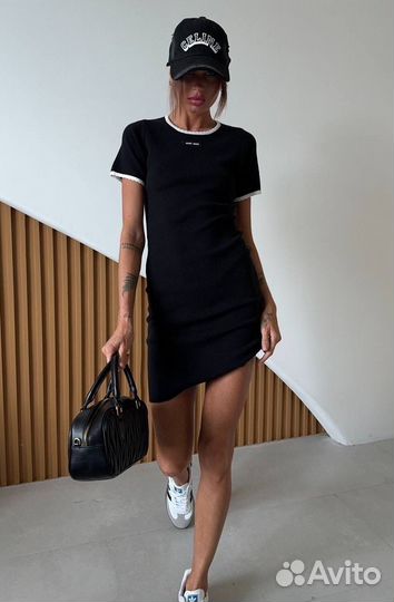 Платье женское мини miu miu