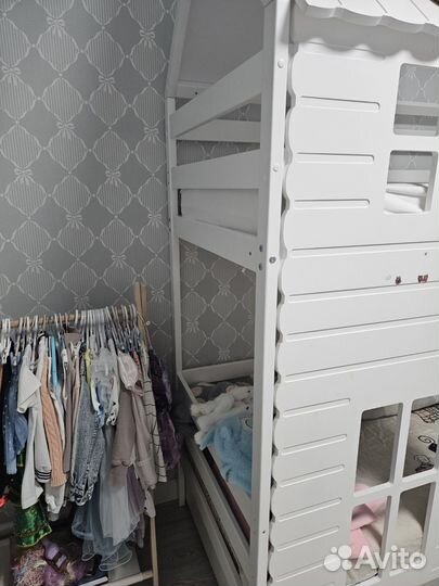 Детская кровать домик