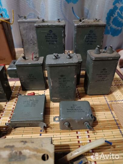 Конденсаторы бумажные, металлобумажные и прочие