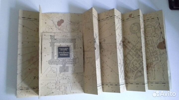 Карта мародёров гарри поттер