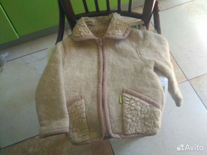 Курточка шерстяная детская