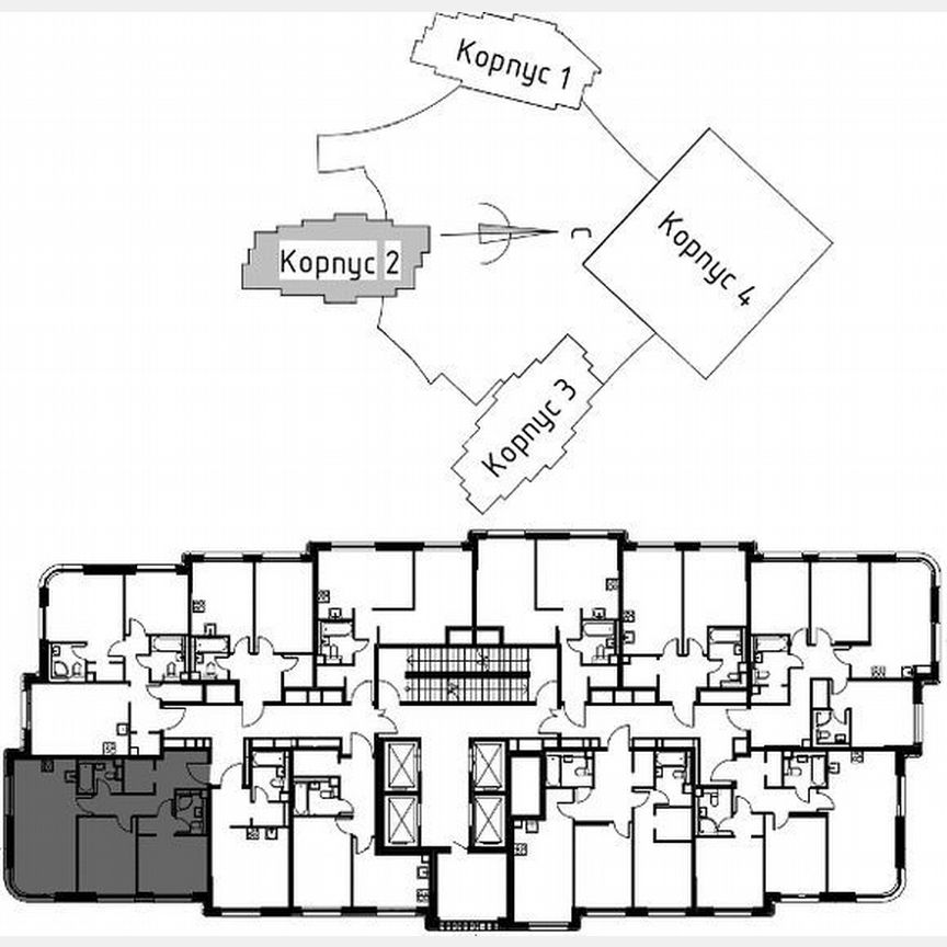 2-к. квартира, 68,6 м², 34/35 эт.
