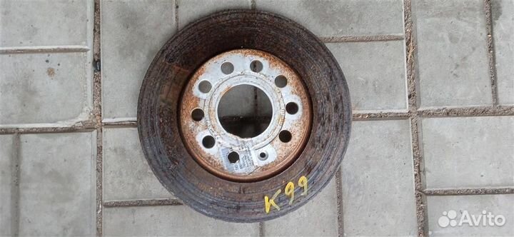 Диск тормозной задний Skoda Octavia A5 1Z