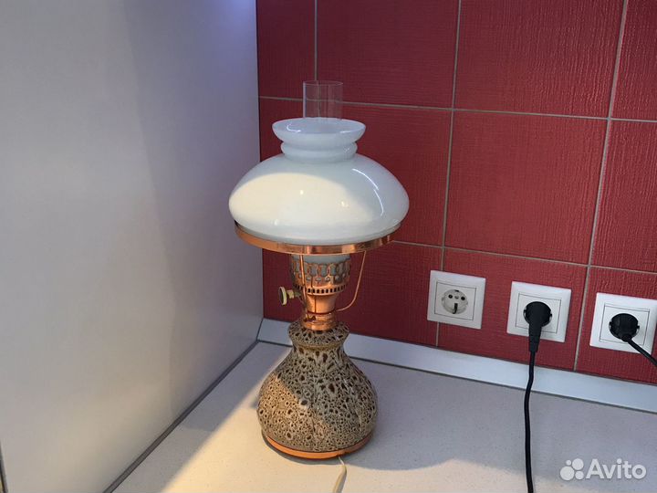 Настольная лампа СССР Свердловск зик винтаж