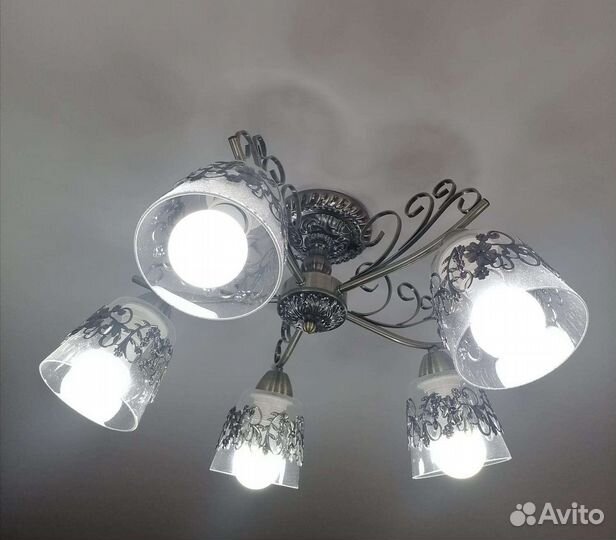 Люстра 5 рожков