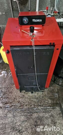 Твердотопливный котел viadrus u22c