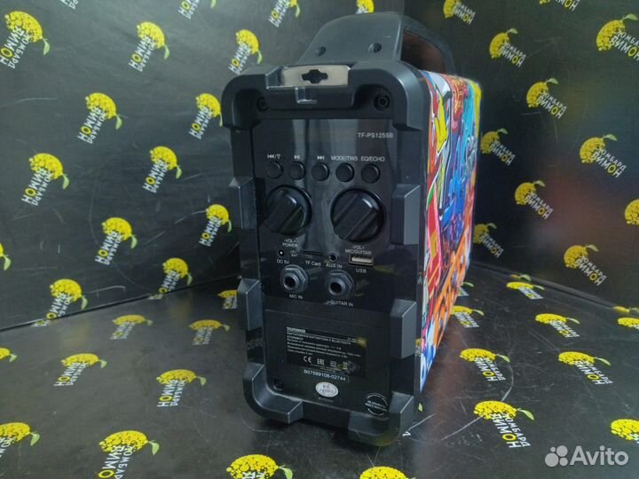 Колонка Telefunken TF-PS1254B(черный)