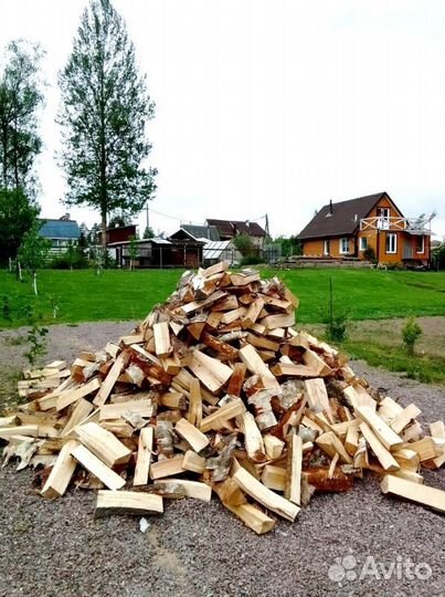 Дрова колотые Осиновые любого объема