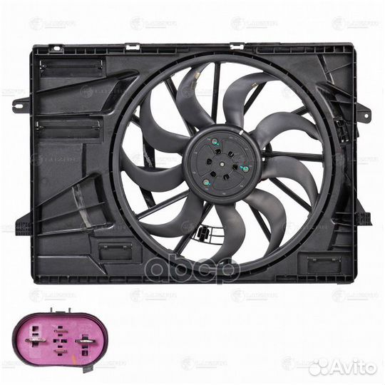 Э/вентилятор охл. (с кожухом) LFK 0815 luzar