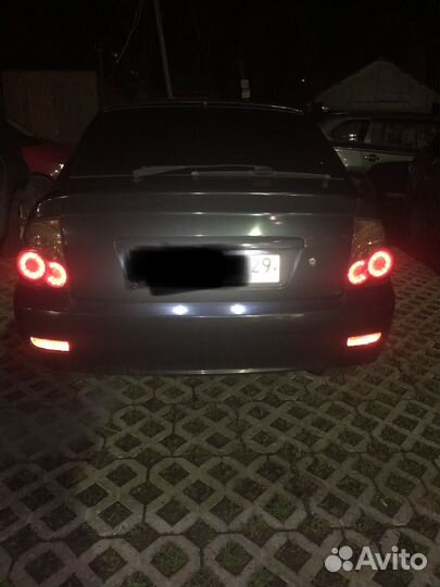 Задние фонари priora диодные