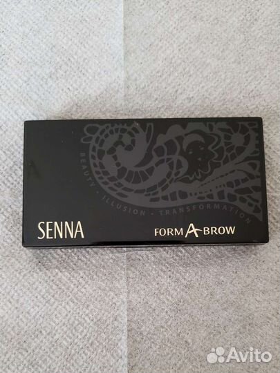 Тени для бровей Senna оттенок Ash blonde