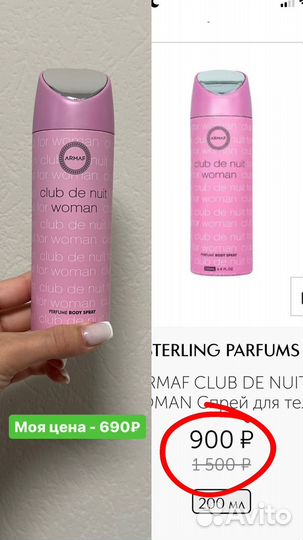 Парфюмированные дезодоранты - спреи