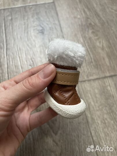 Ботинки зимние для собак