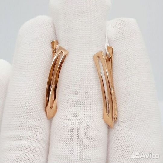 Золотые серьги
