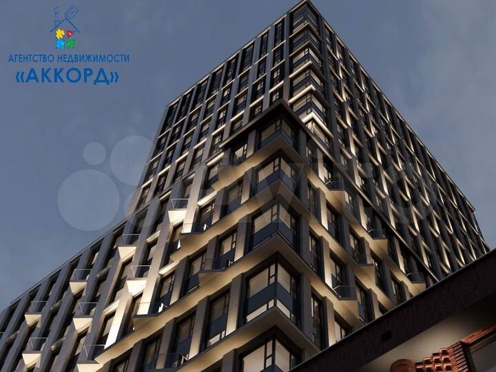 1-к. квартира, 36,6 м², 23/27 эт.