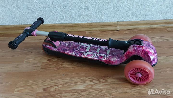 Самокат детский трехколесный бу