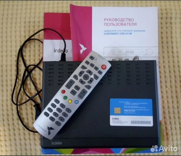 Ресиверы / continent CSD-01/IR / триколор DRS 4500