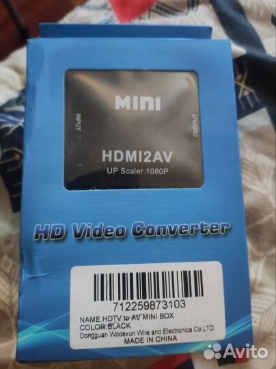 Mini hdmi2AV и Mini hdmi2VGA