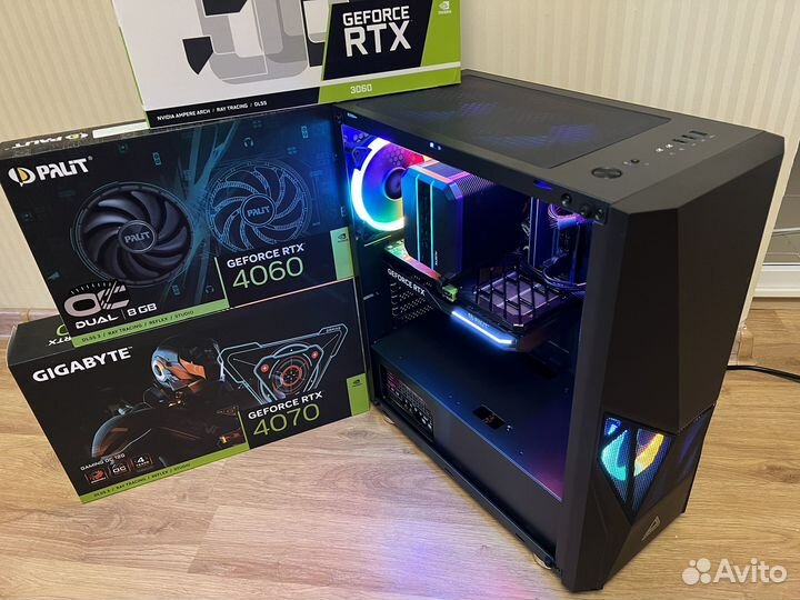 Мощный игровой компьютер i5-12600, новый, гарантия