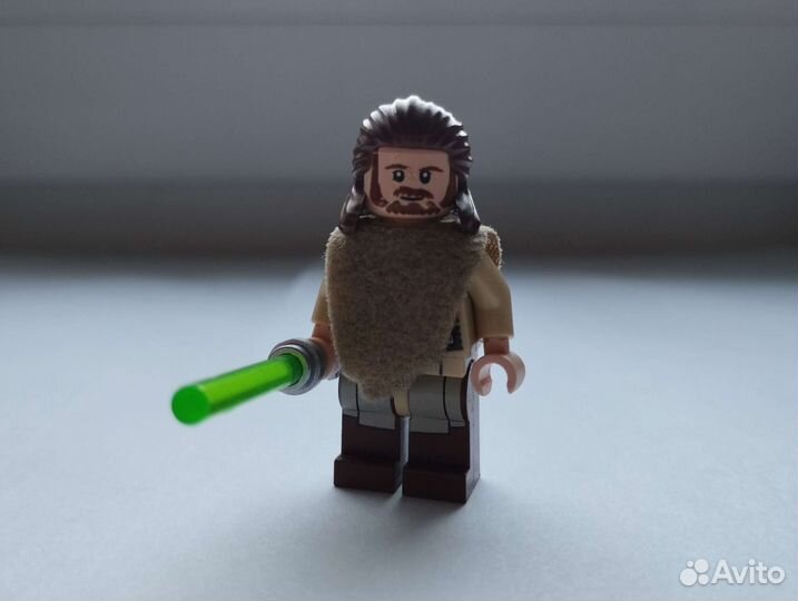 Лего lego qui gon jinn poncho limited printed legs