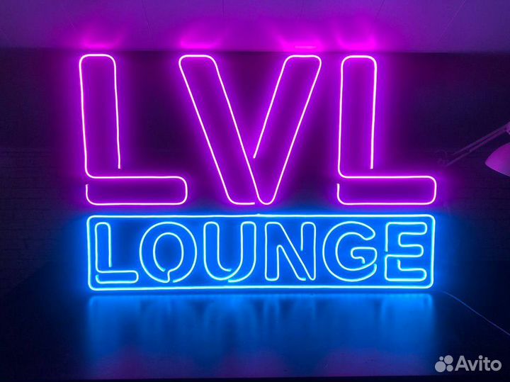 Неоновая вывеска от производителя