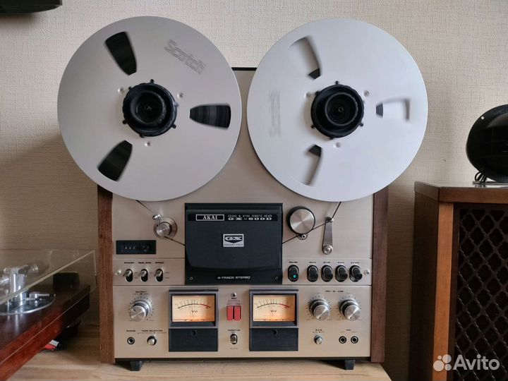 Катушечная дека akai GX-600D