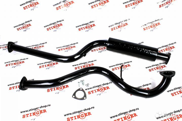 Резонатор Стингер Спорт для Шевроле Нива 2123