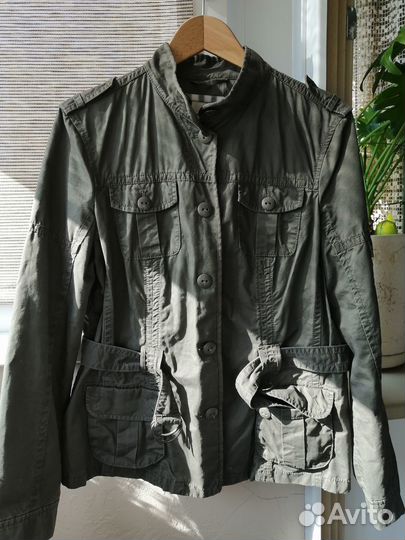 Куртка тонкая в стиле сафари, 48-50